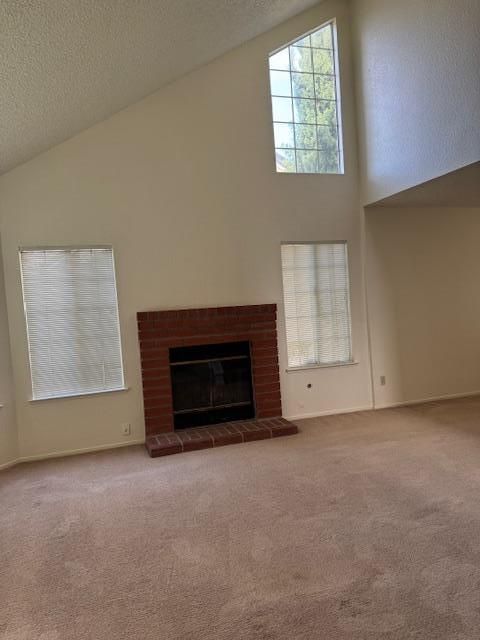 Empty room, Fireplace, Interior