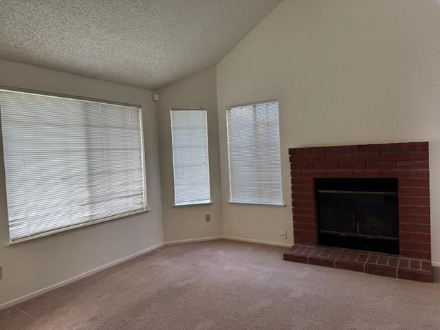 Empty room, Fireplace, Interior
