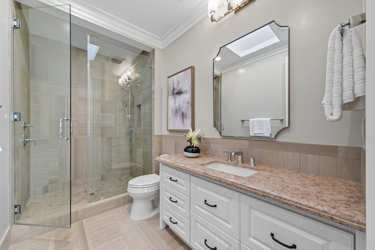 Bathroom, Glass Shower, Interior