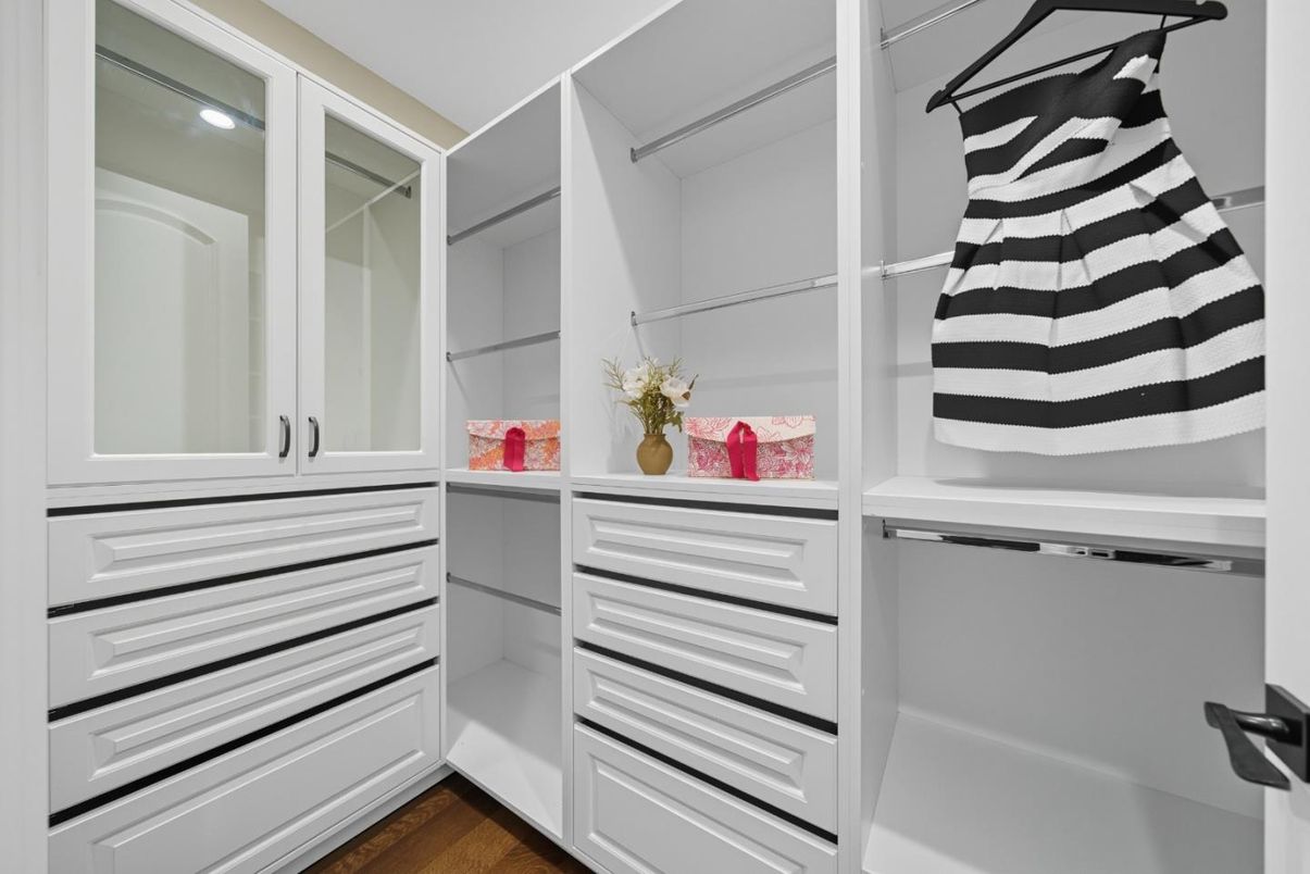 Interior, Walk-in Closets, Wood Texture Flooring