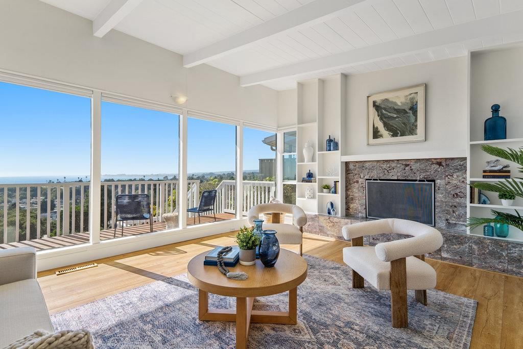 Fireplace, Interior, Living room, Water, Wood Texture Flooring