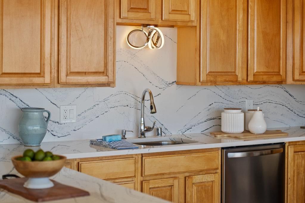 Interior, Kitchen, Marble Walls