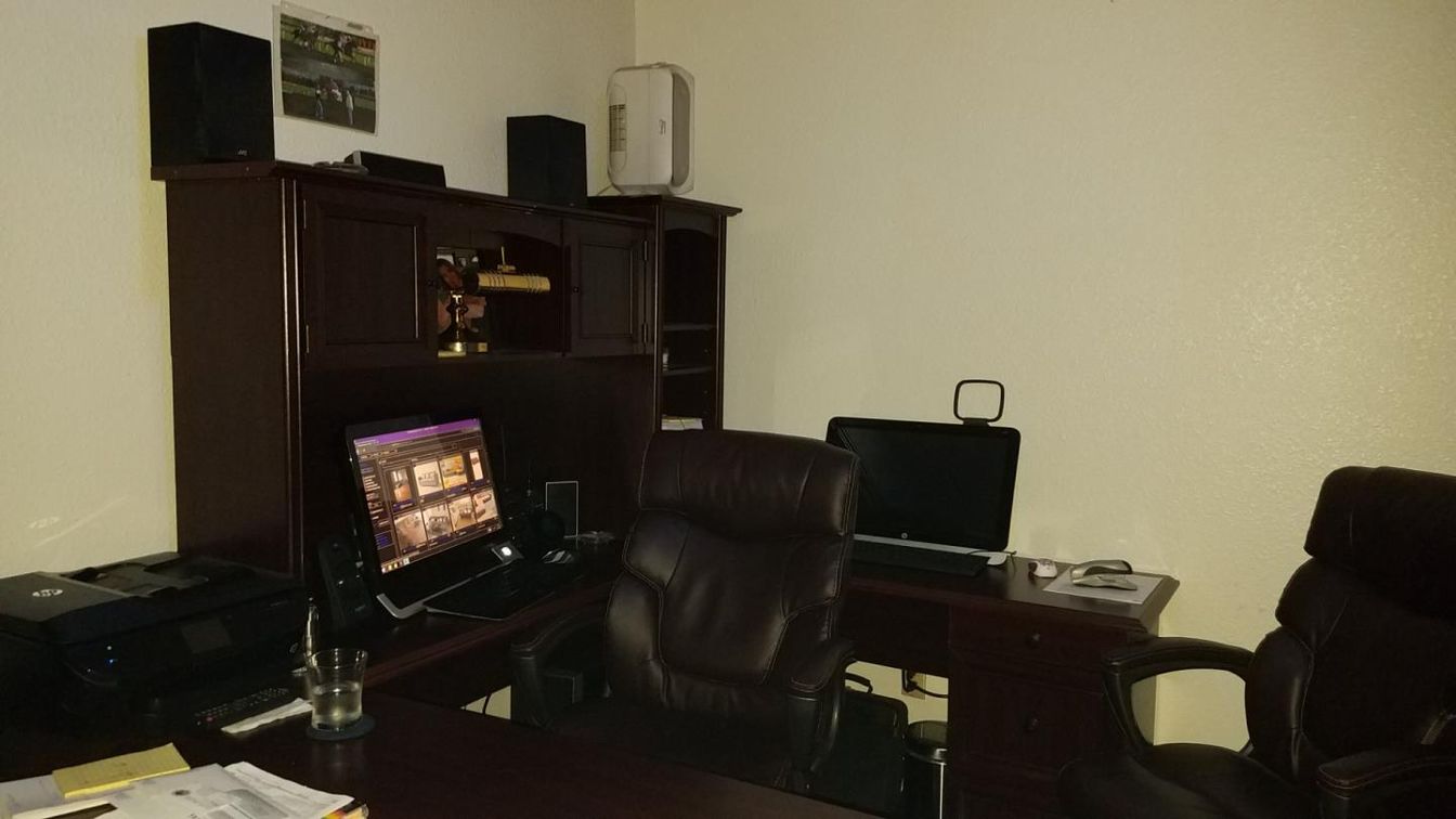 Fireplace, Home Office, Interior