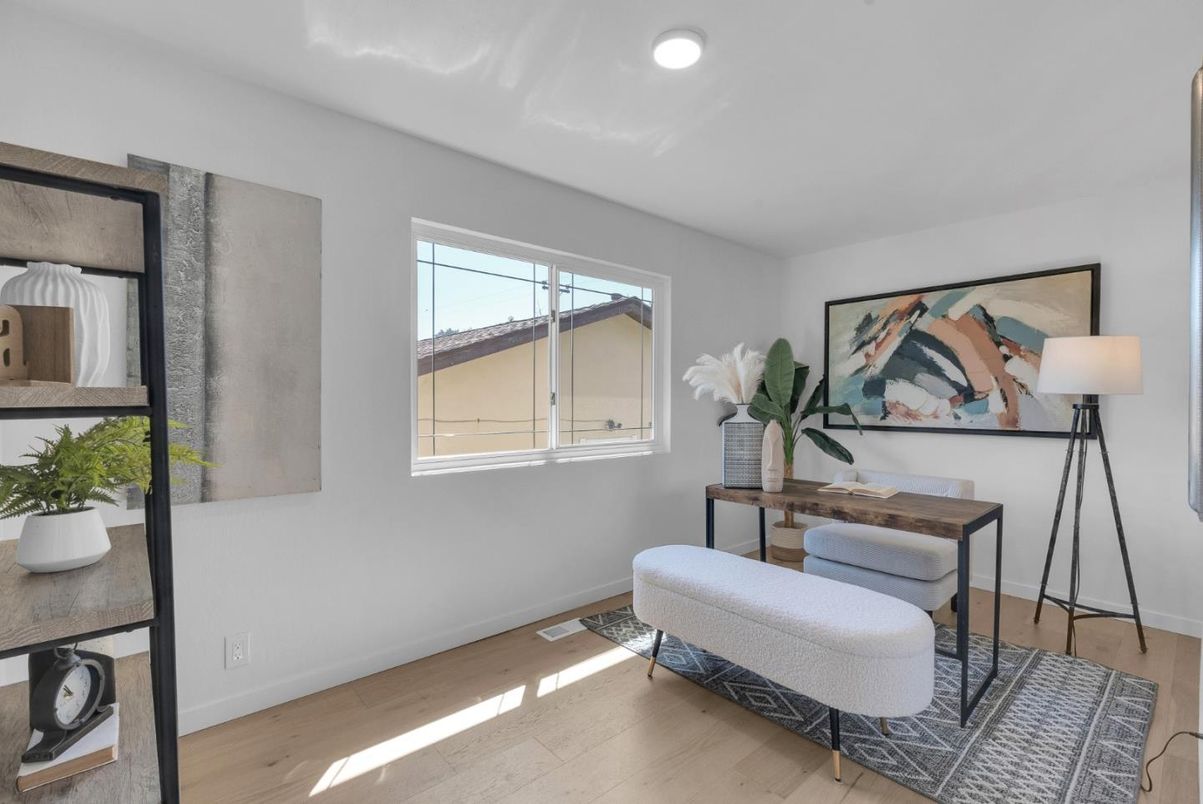 Home Office, Interior, Wood Texture Flooring