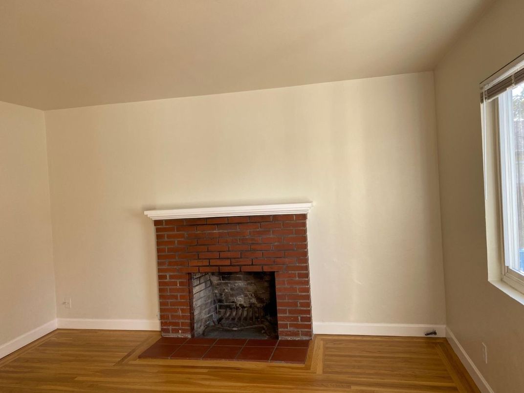 Fireplace, Interior, Wood Texture Flooring
