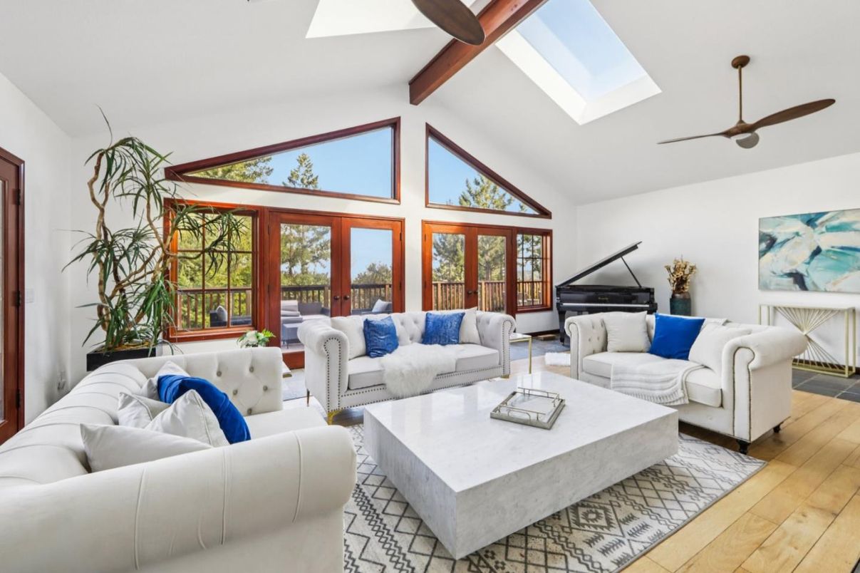 Interior, Living room, Piano, Wooden Beams, Wood Texture Flooring