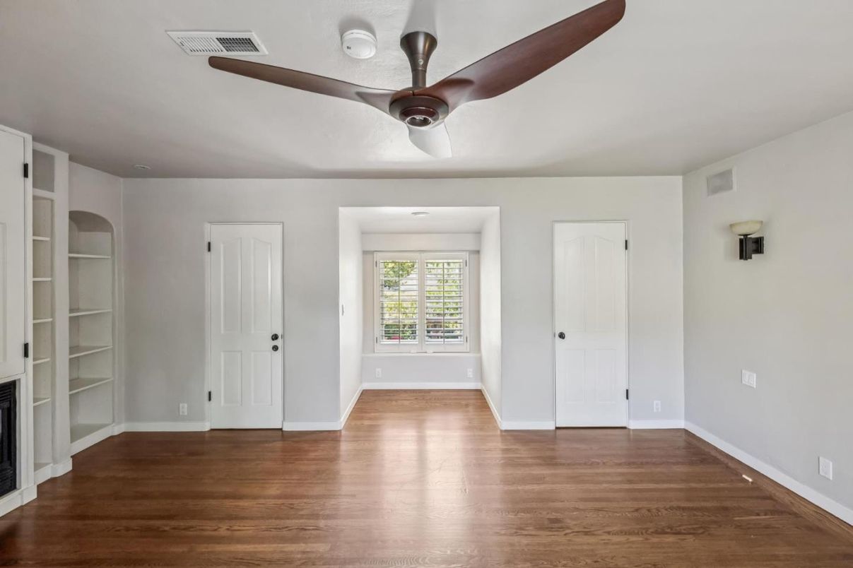 Empty room, Interior, Wood Texture Flooring