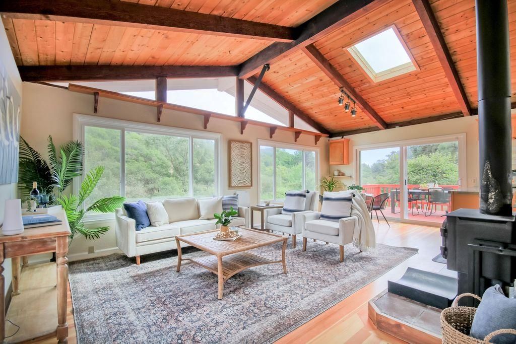 Dining room, Interior, Living room, Wooden Beams, Wooden Ceilings, Wood Texture Flooring