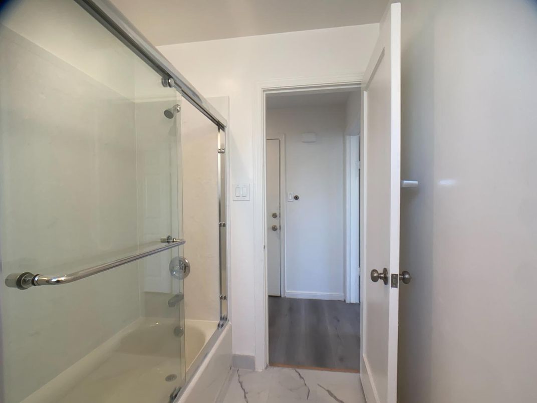 Bathroom, Glass Shower, Interior, Marble