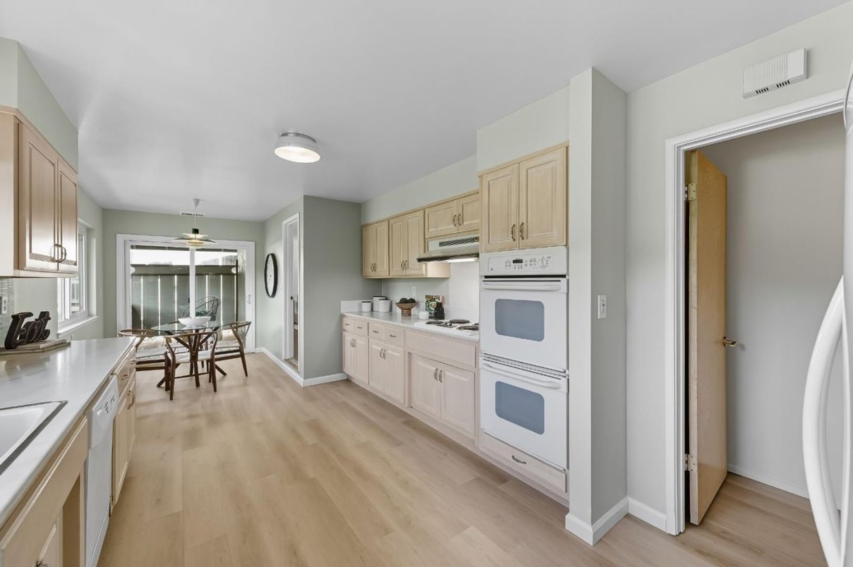 Dining room, Interior, Kitchen, Wood Texture Flooring