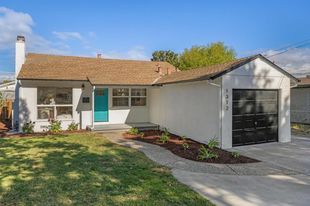 Backyard, Detached Garage, Exterior, Facade, Ranch