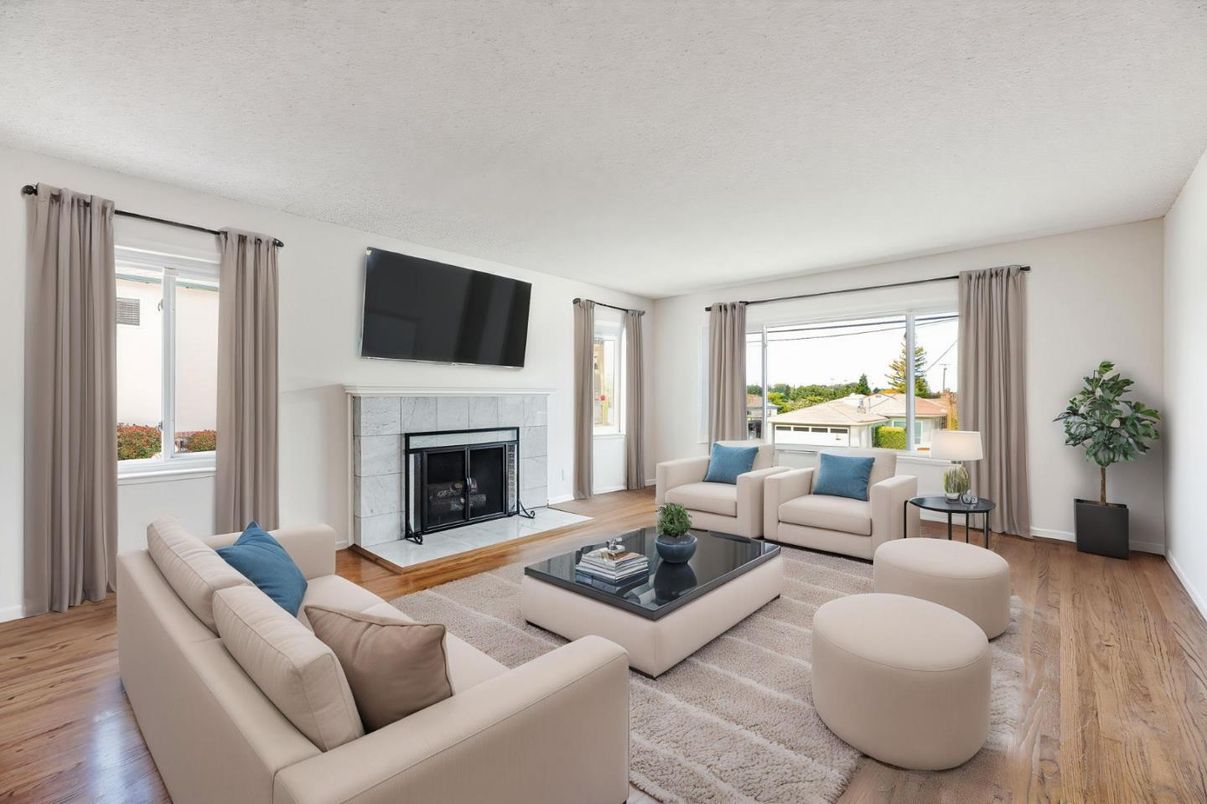 Fireplace, Interior, Living room, Wood Texture Flooring