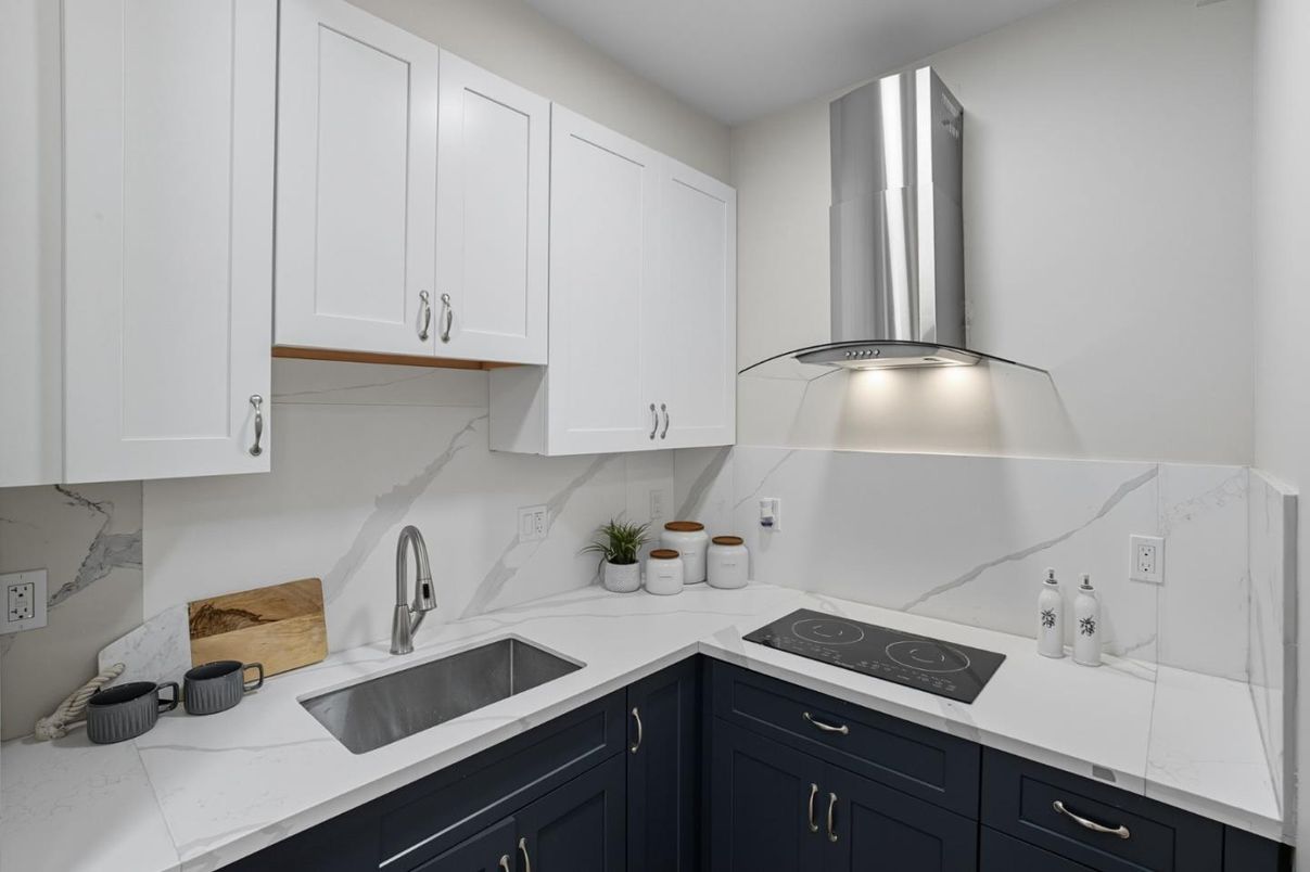 Interior, Kitchen, Marble Walls