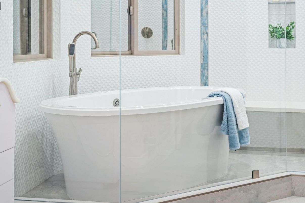 Bathroom, Glass Shower, Interior