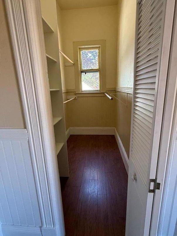 Interior, Walk-in Closets, Wood Texture Flooring