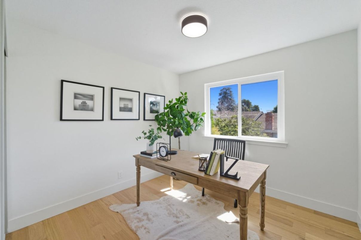 Home Office, Interior, Wood Texture Flooring
