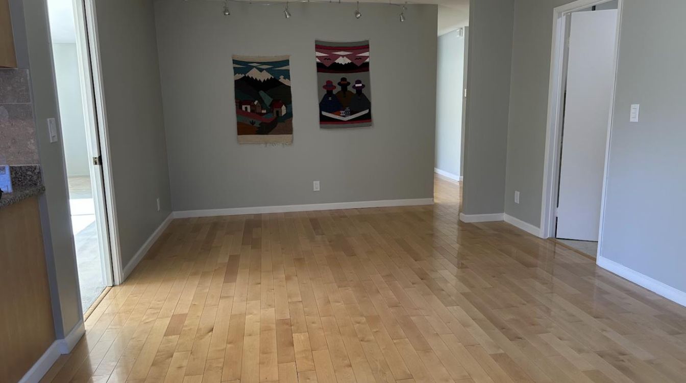 Empty room, Interior, Wood Texture Flooring