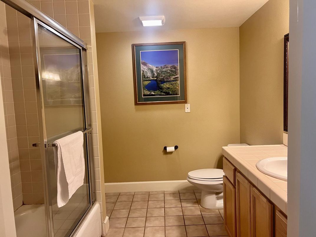 Bathroom, Glass Shower, Interior, Tile Countertops