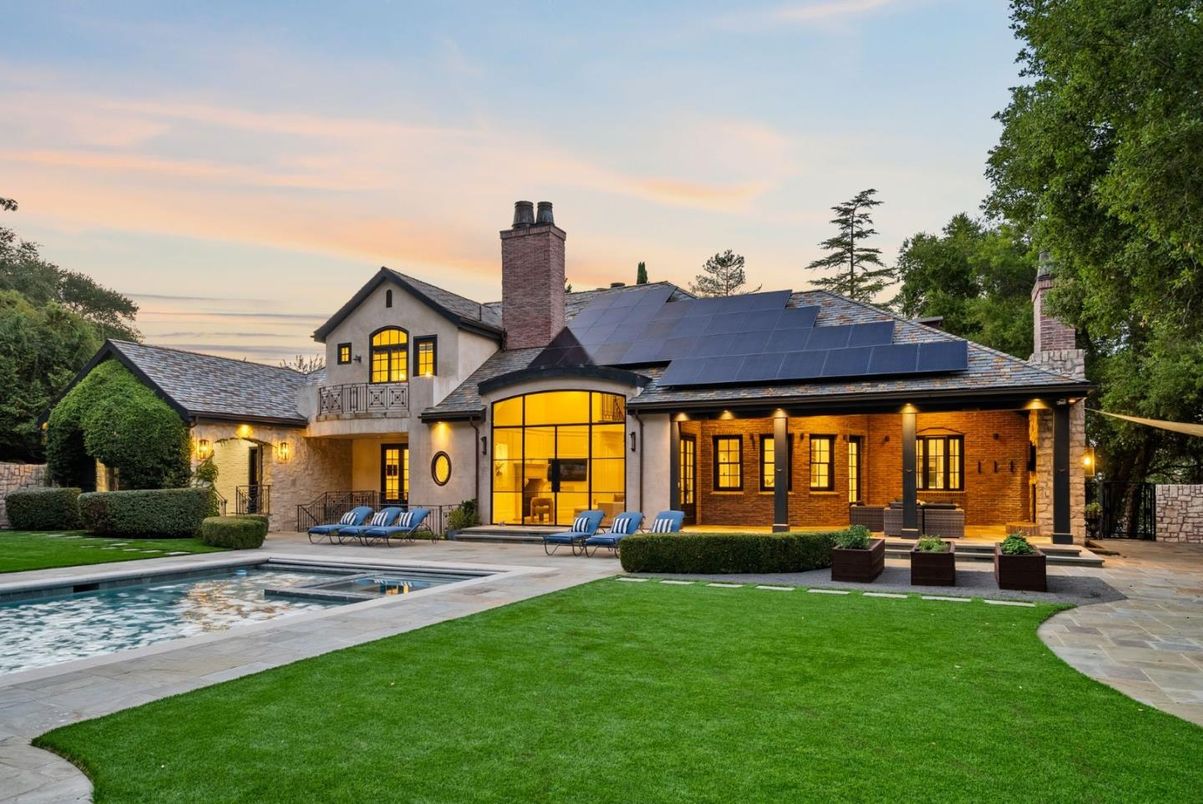 Backyard, Exterior, Pool, Solar Panels