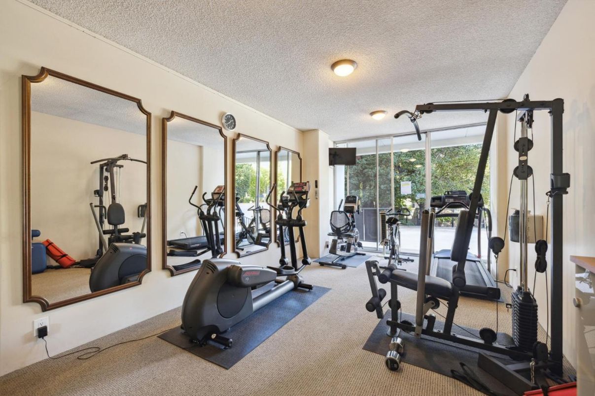 Fitness Equipment, Gym, Interior