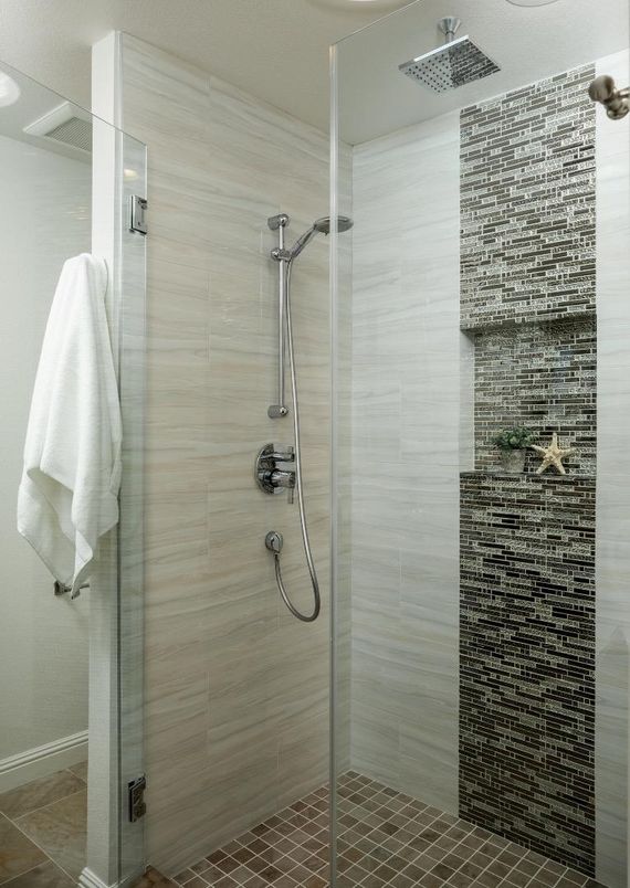 Bathroom, Glass Shower, Interior