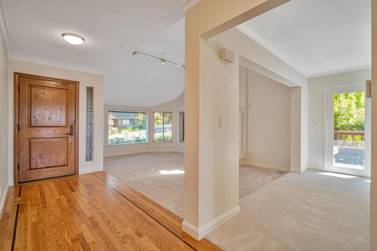 Empty room, Interior, Wood Texture Flooring