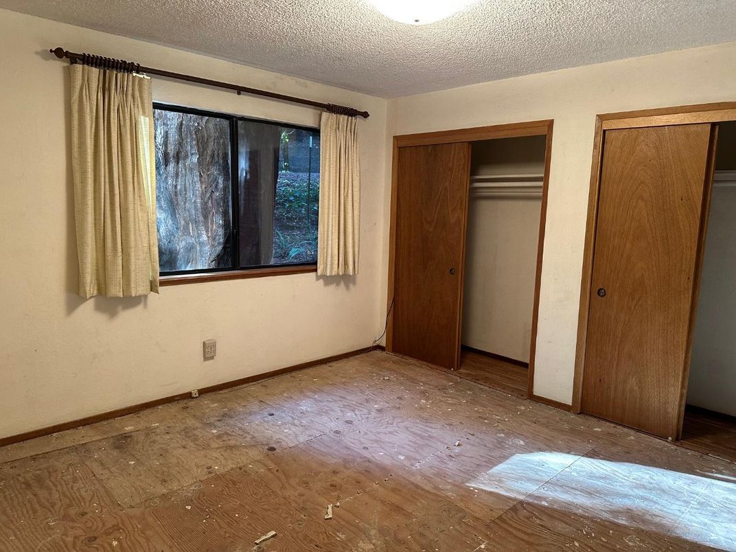 Empty room, Interior, Wood Texture Flooring