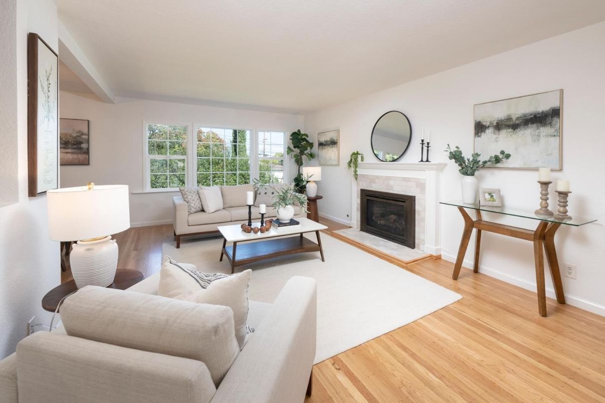 Fireplace, Interior, Living room, Wood Texture Flooring