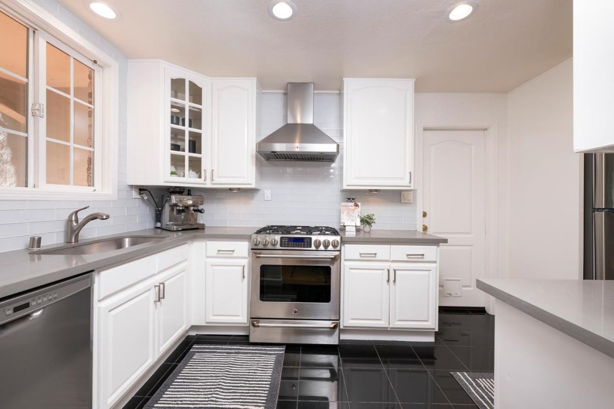 Interior, Kitchen, Recessed Lighting, Stainless Steel Appliances