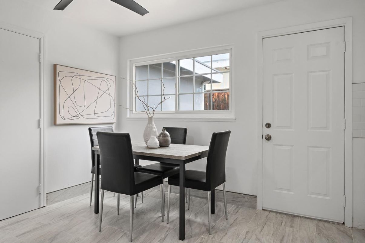 Dining room, Interior, Wood Texture Flooring