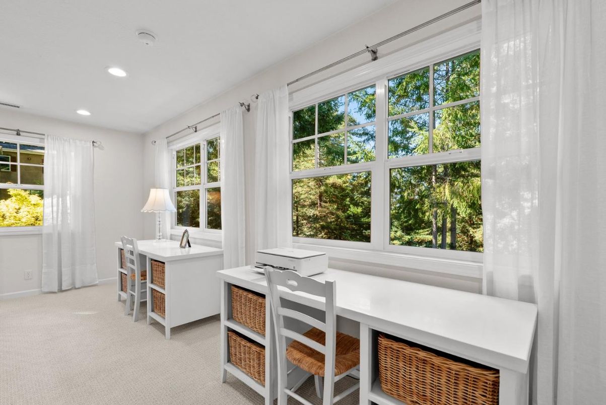 Home Office, Interior, Recessed Lighting