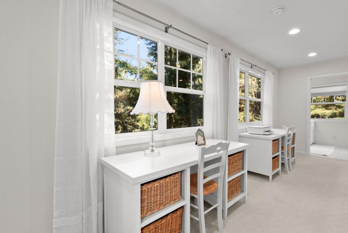 Home Office, Interior, Recessed Lighting