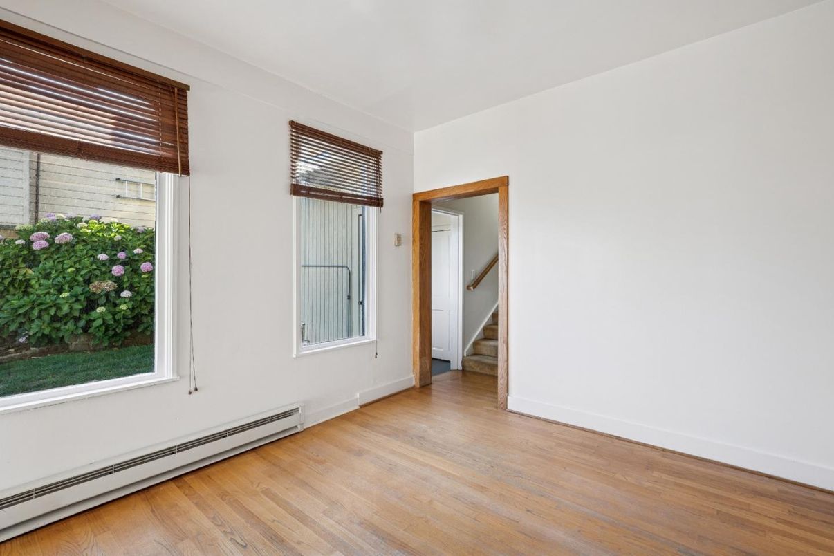 Empty room, Interior, Wood Texture Flooring