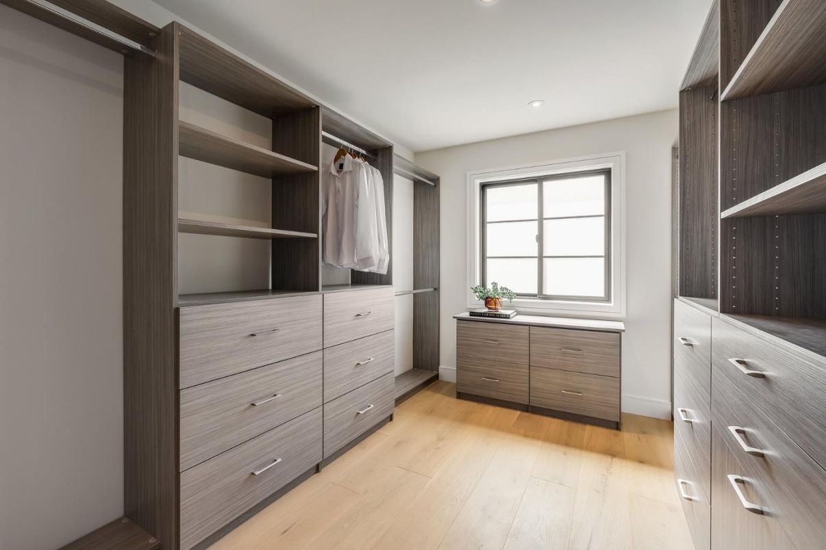 Interior, Recessed Lighting, Walk-in Closets, Wood Texture Flooring