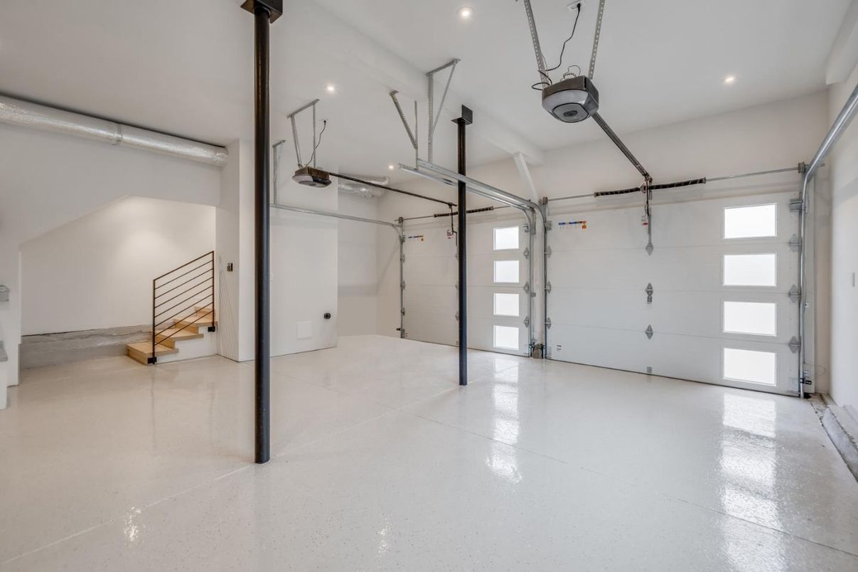 Garage, Interior, Recessed Lighting