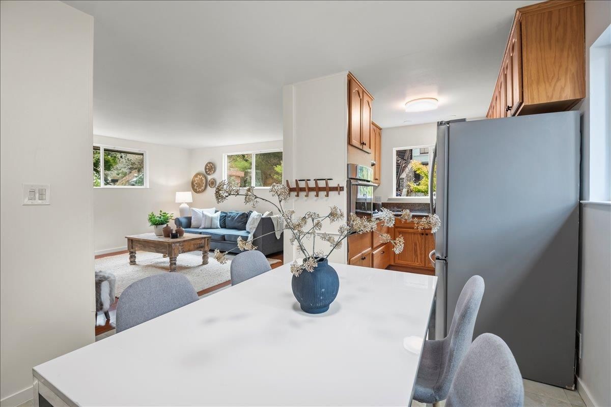 Dining room, Interior, Kitchen, Living room