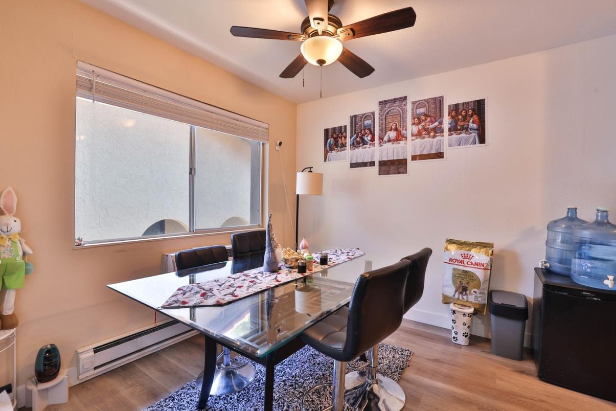 Dining room, Interior, Wood Texture Flooring