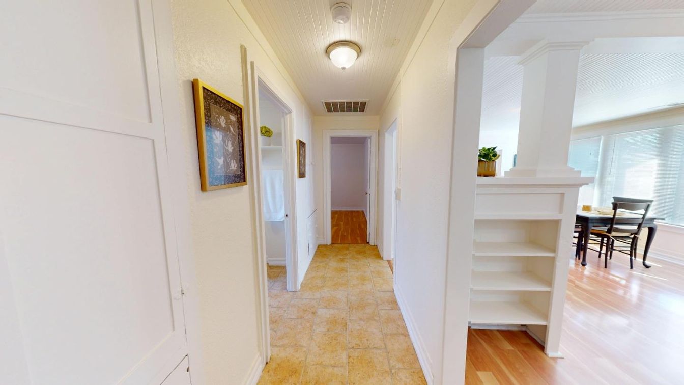 Dining room, Interior, Wood Texture Flooring