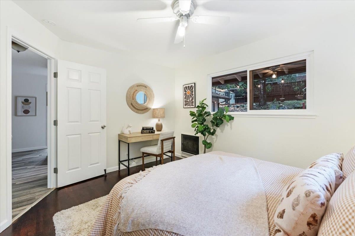 Bedroom, Home Office, Interior, Wood Texture Flooring