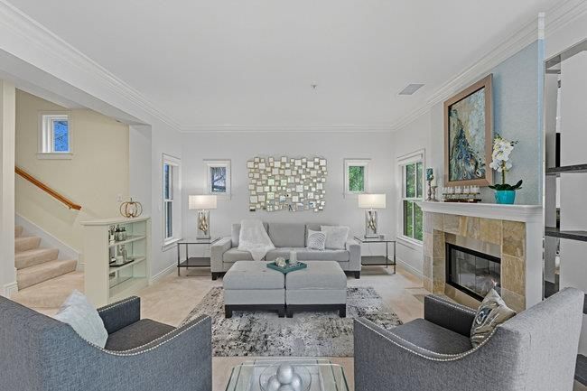 Fireplace, Interior, Living room