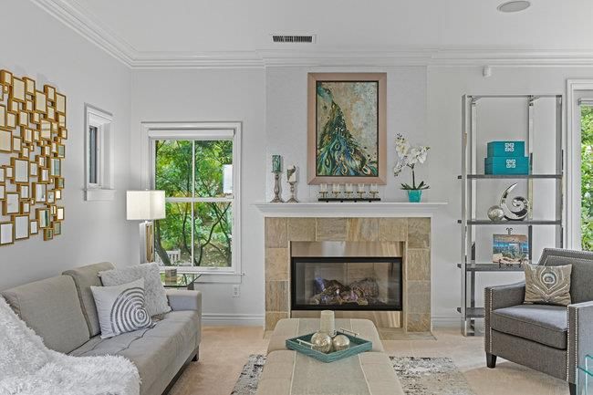 Fireplace, Interior, Living room