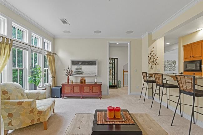 Interior, Kitchen, Living room, Recessed Lighting