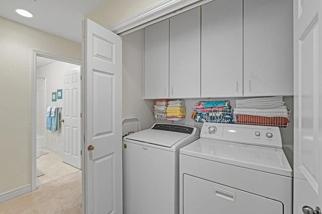 Interior, Recessed Lighting, Utility Closets, Washer