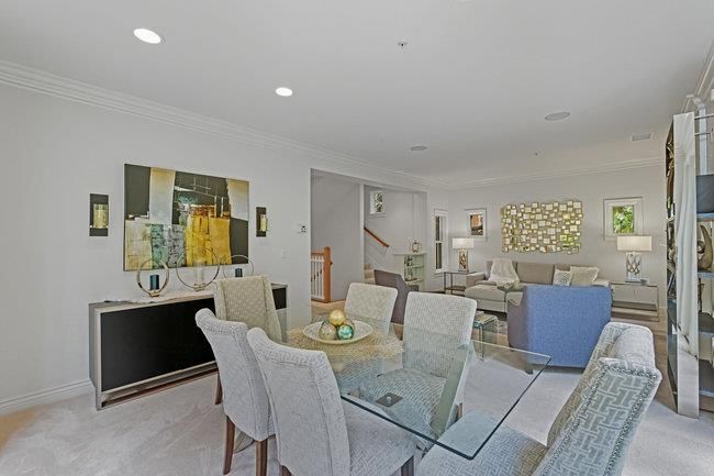 Dining room, Interior, Living room, Recessed Lighting