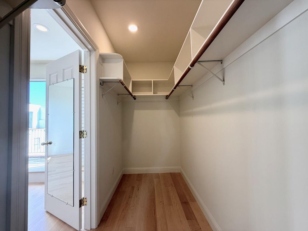 Interior, Recessed Lighting, Walk-in Closets, Wood Texture Flooring