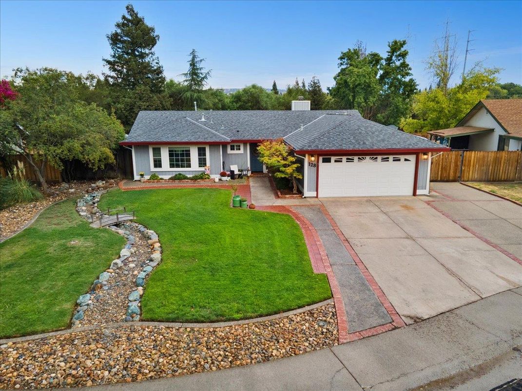 Attached, Backyard, Exterior, Facade, Ranch
