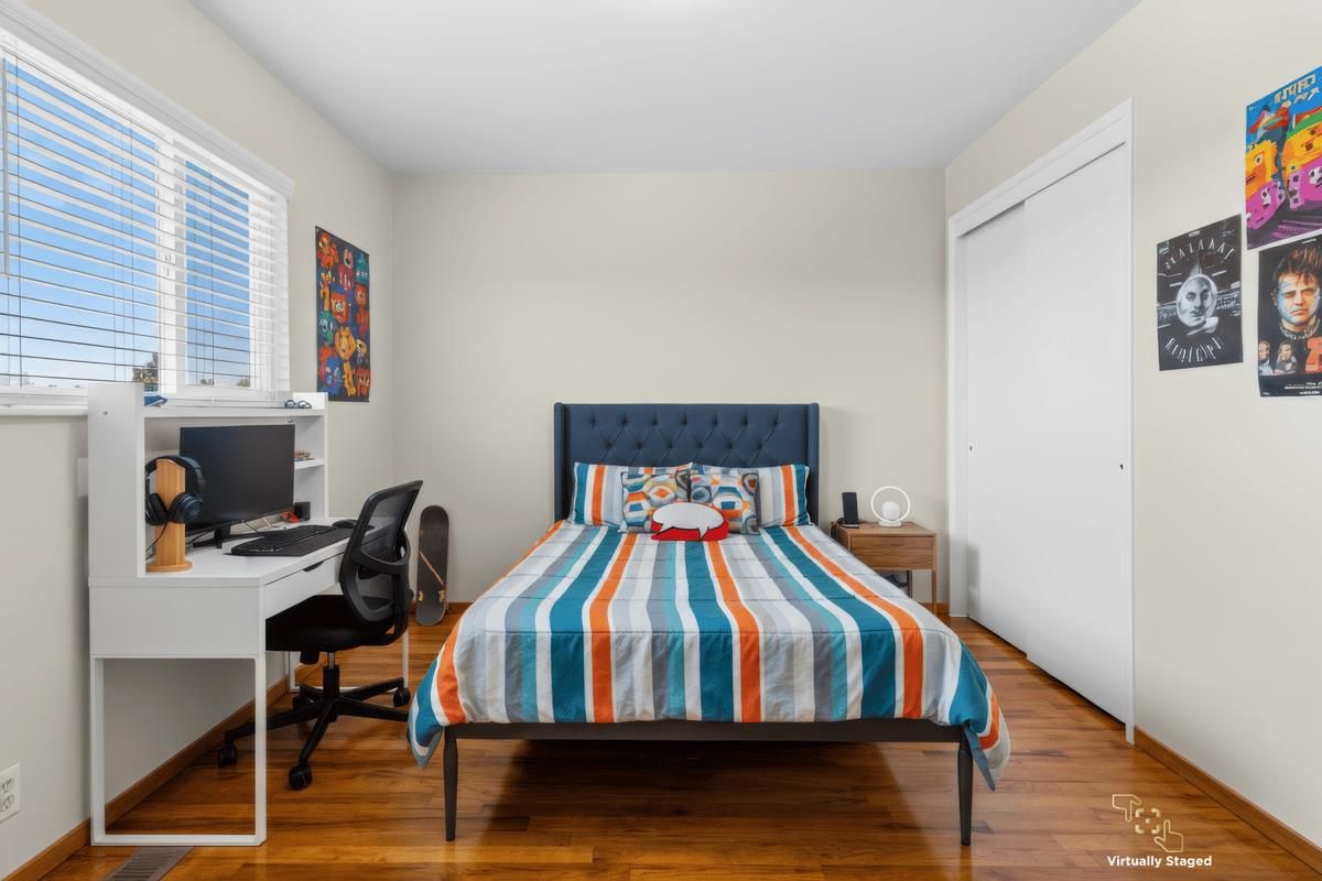 Bedroom, Home Office, Interior, Wood Texture Flooring