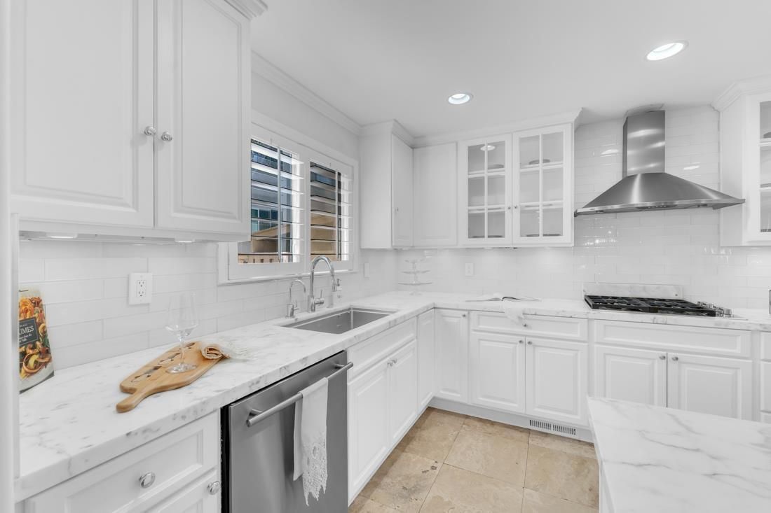 Interior, Kitchen, Recessed Lighting, Stainless Steel Appliances