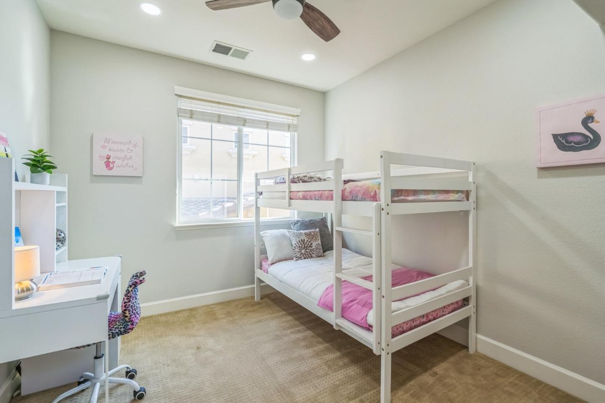 Bedroom, Home Office, Interior, Recessed Lighting