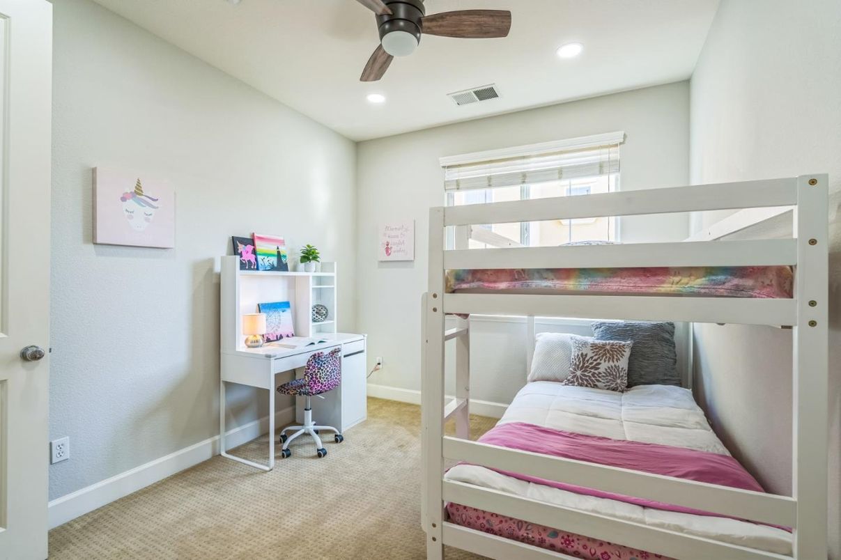 Bedroom, Home Office, Interior, Recessed Lighting